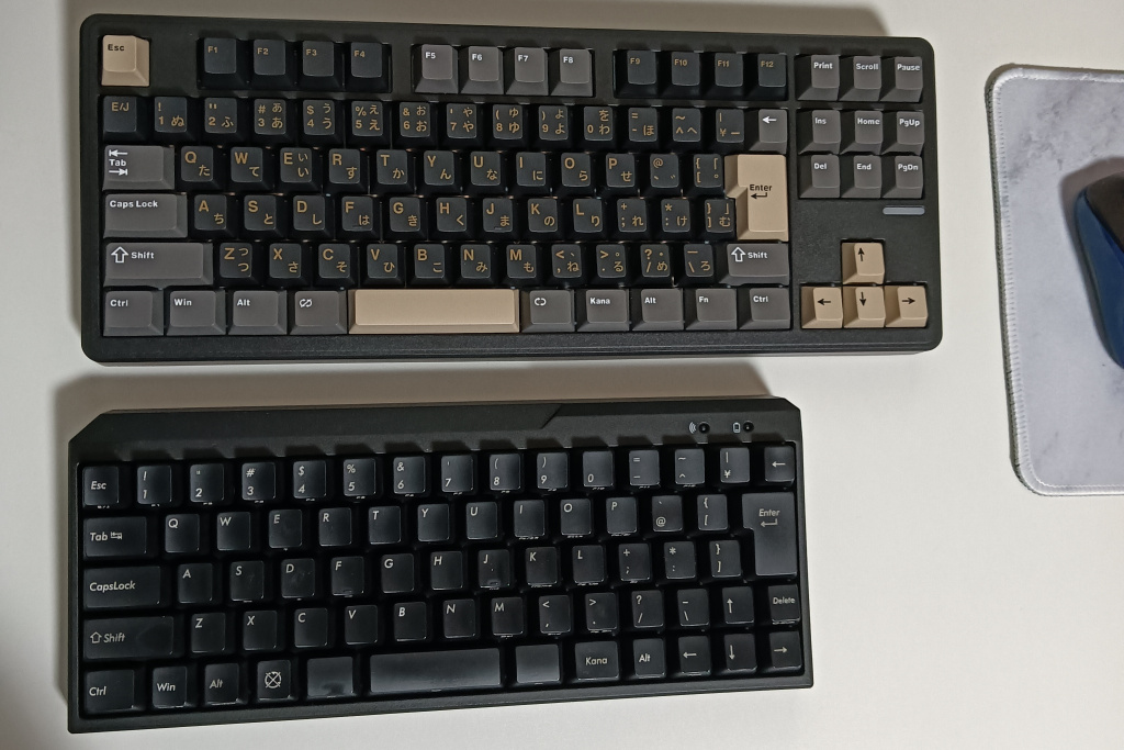 キーボードの幅はあるけどしかたない